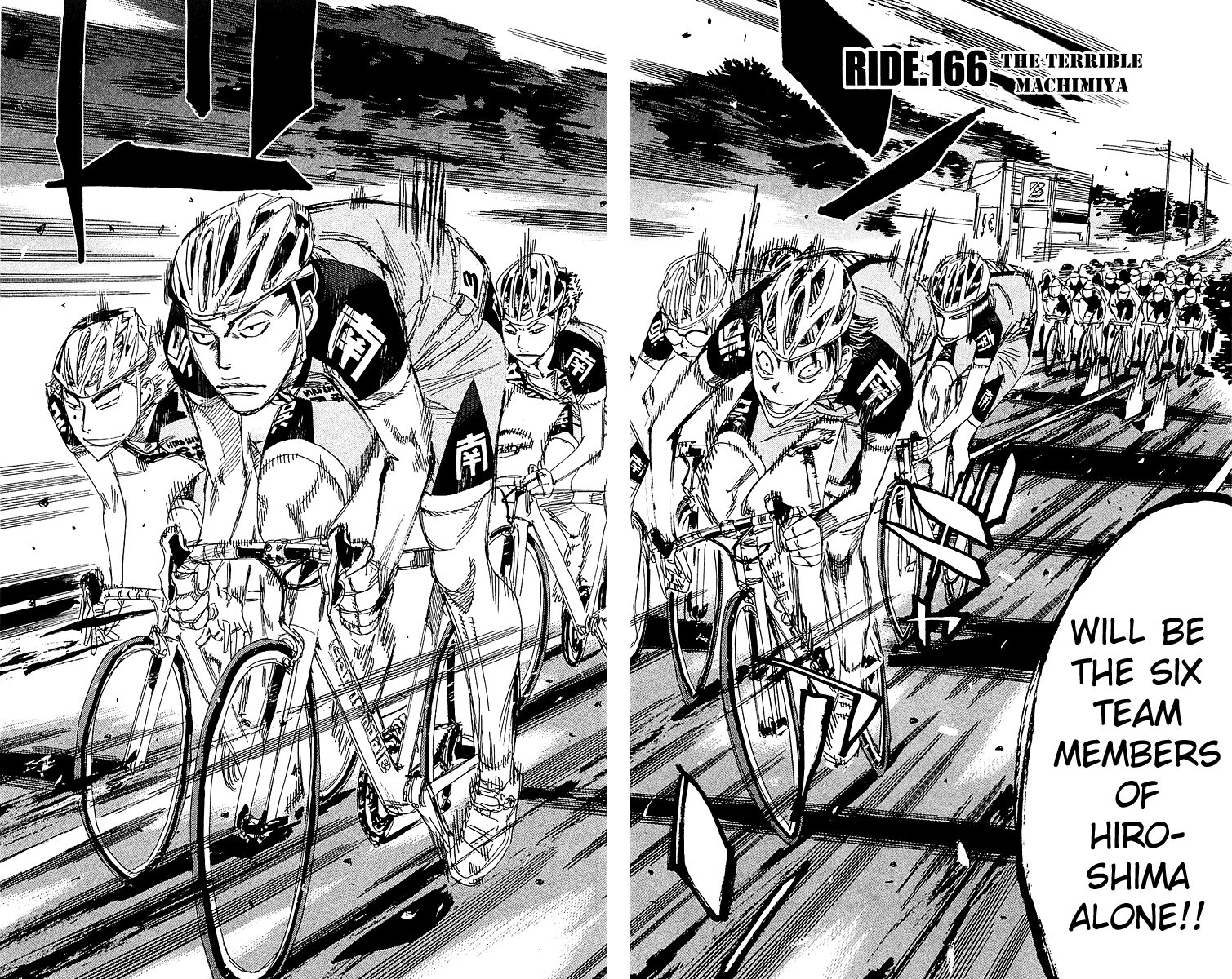 Yowamushi Pedal chapter 166 page 3