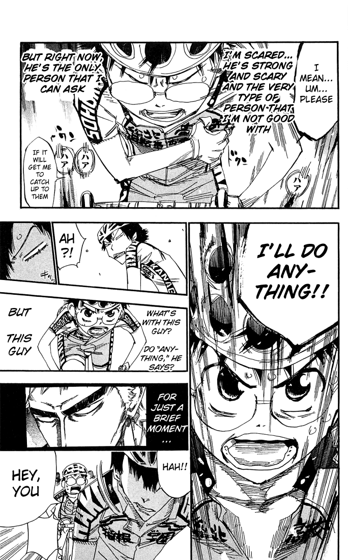 Yowamushi Pedal chapter 167 page 14