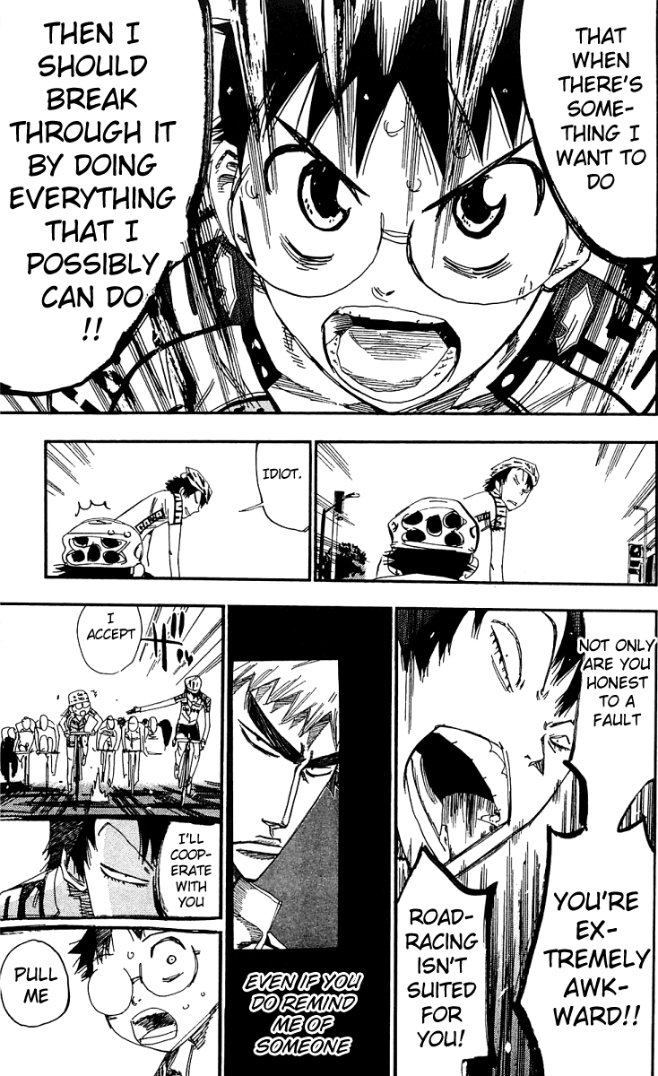 Yowamushi Pedal chapter 167 page 18