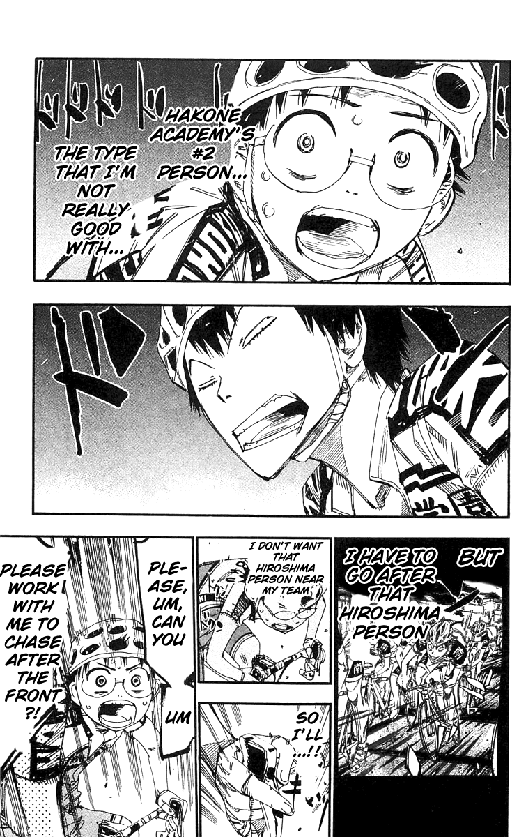 Yowamushi Pedal chapter 167 page 4