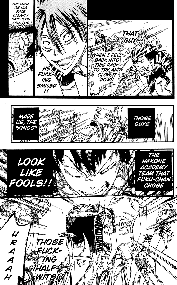 Yowamushi Pedal chapter 167 page 8