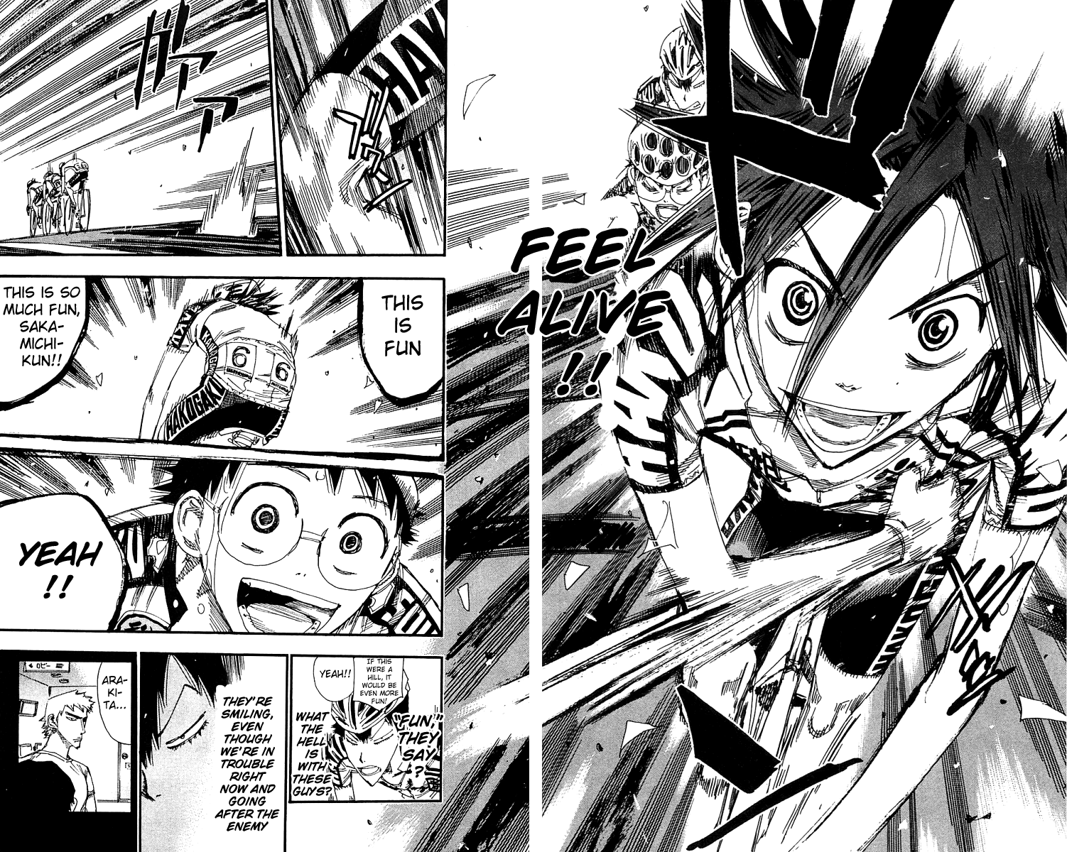 Yowamushi Pedal chapter 168 page 13