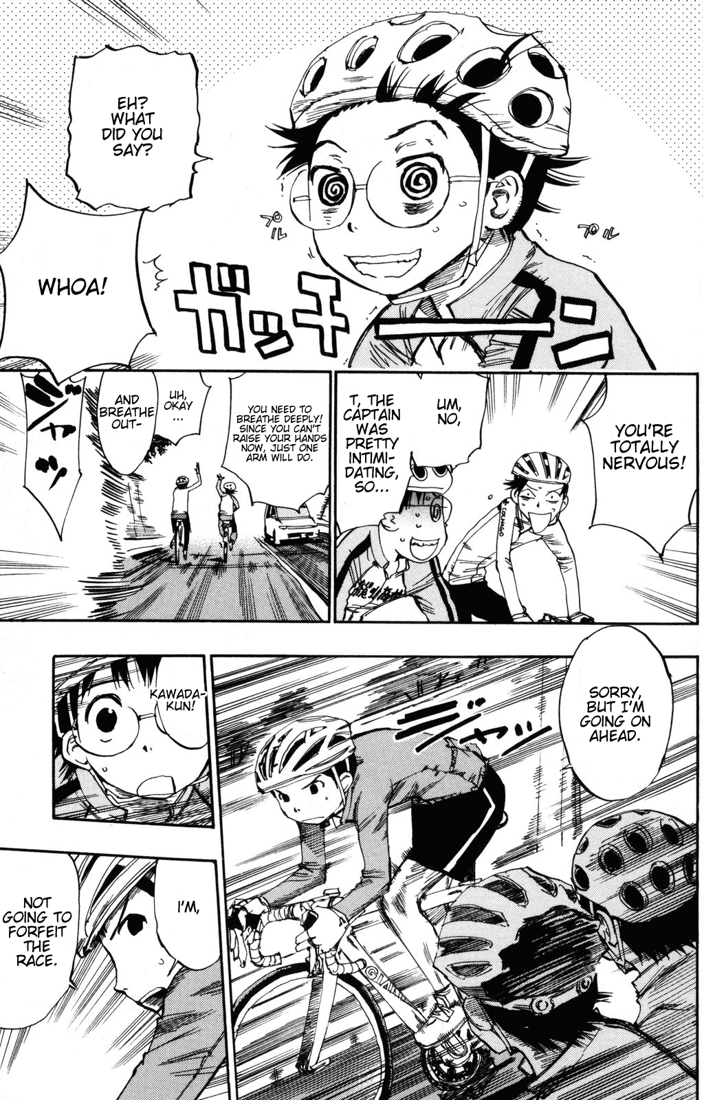 Yowamushi Pedal chapter 17 page 15