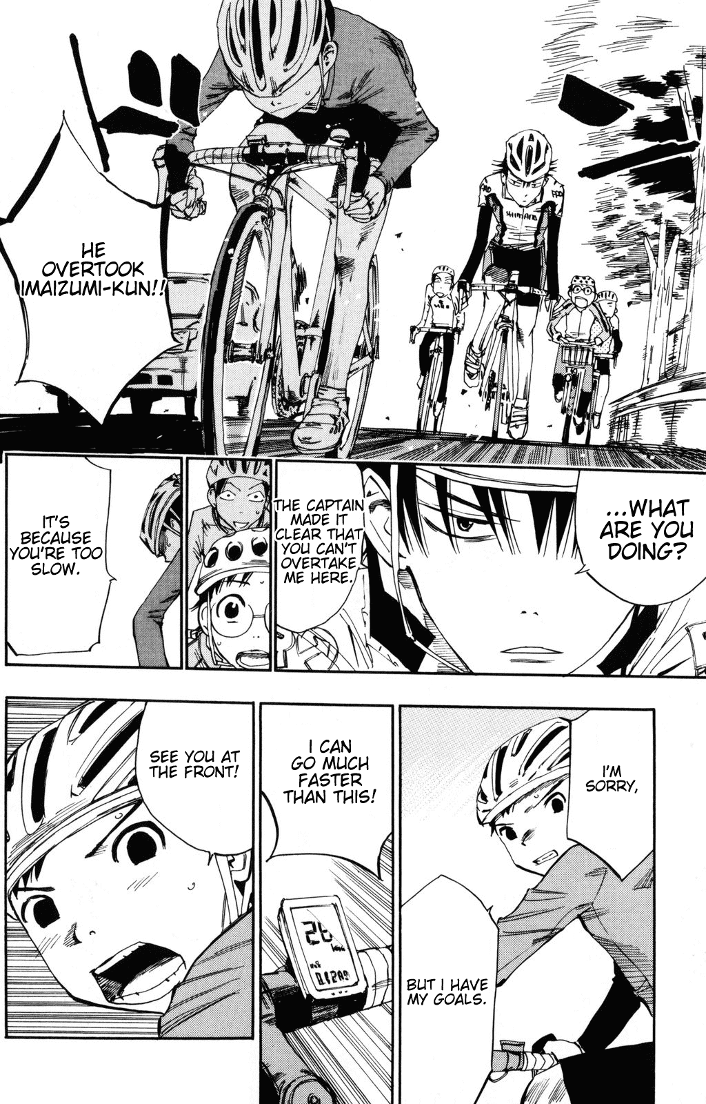 Yowamushi Pedal chapter 17 page 18