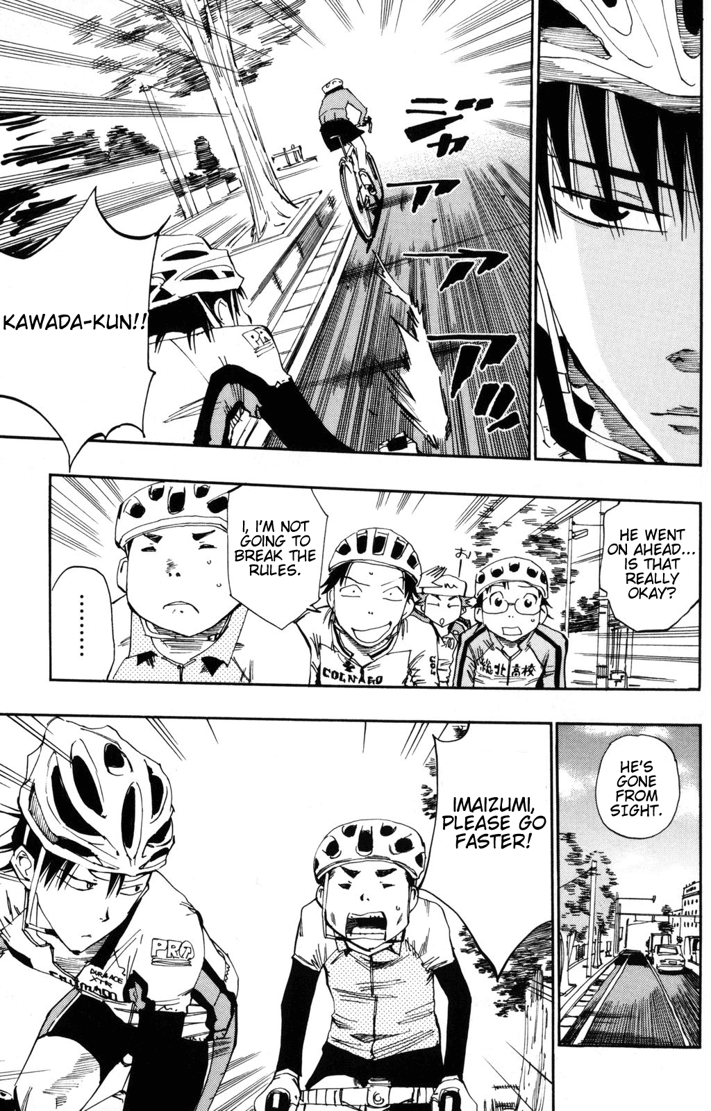 Yowamushi Pedal chapter 17 page 19