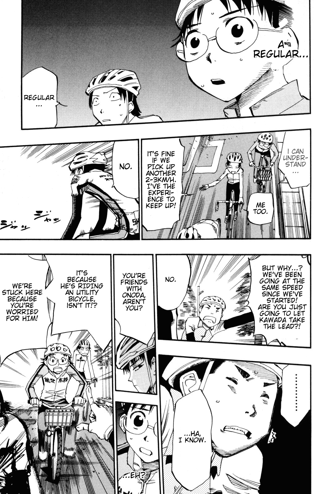 Yowamushi Pedal chapter 17 page 21