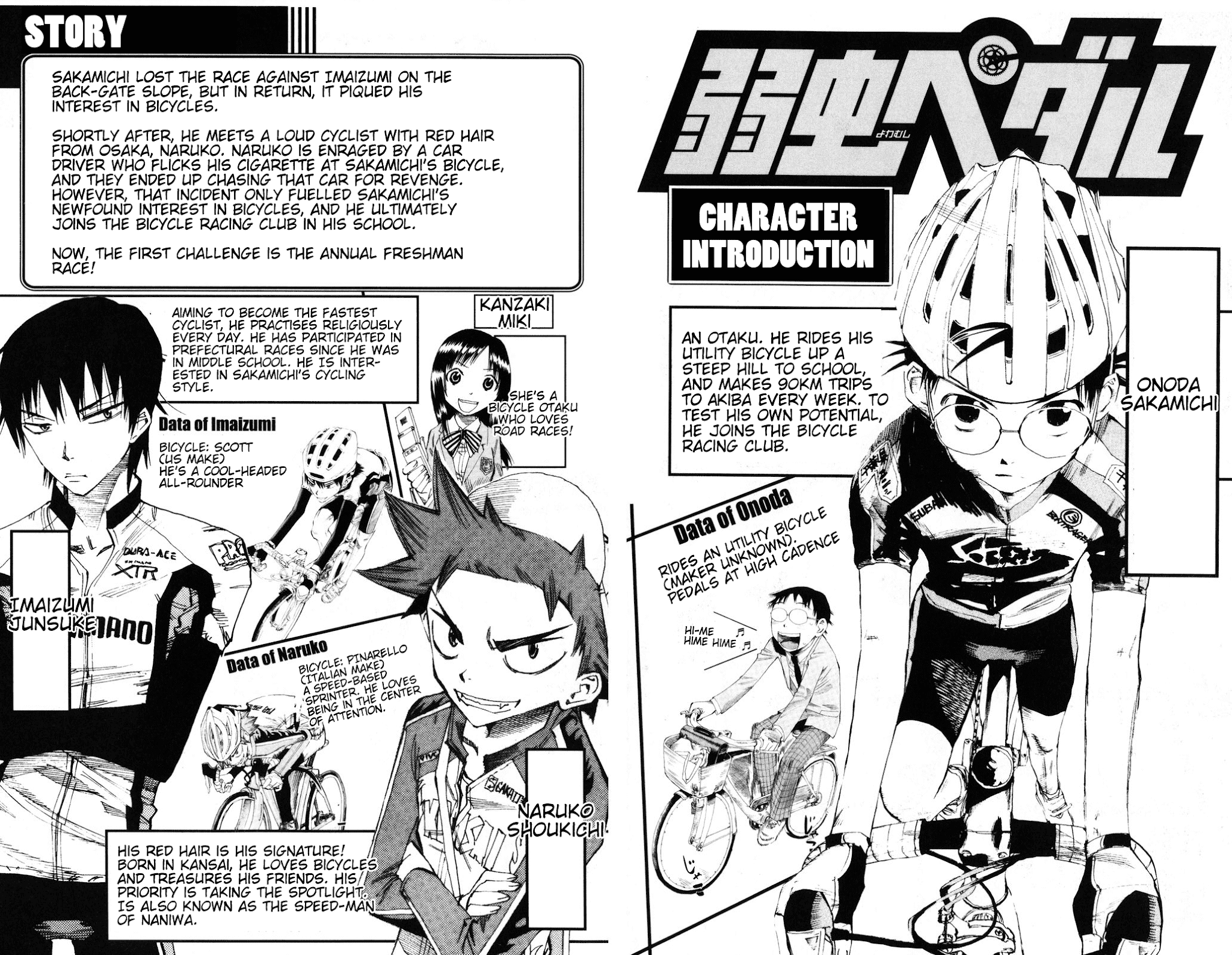 Yowamushi Pedal chapter 17 page 4