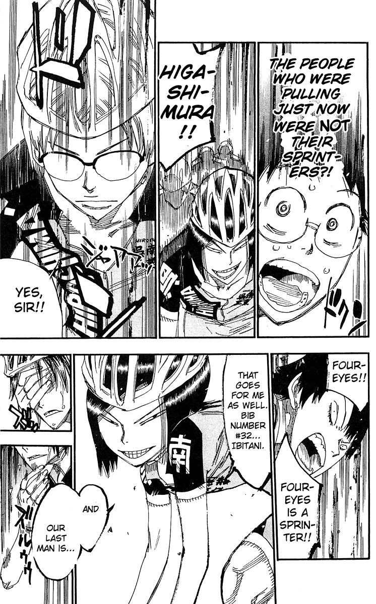 Yowamushi Pedal chapter 170 page 13