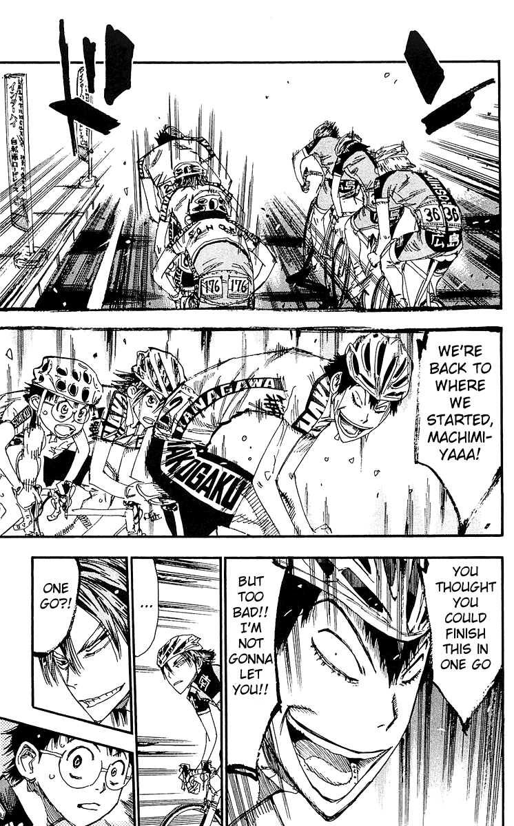 Yowamushi Pedal chapter 171 page 10