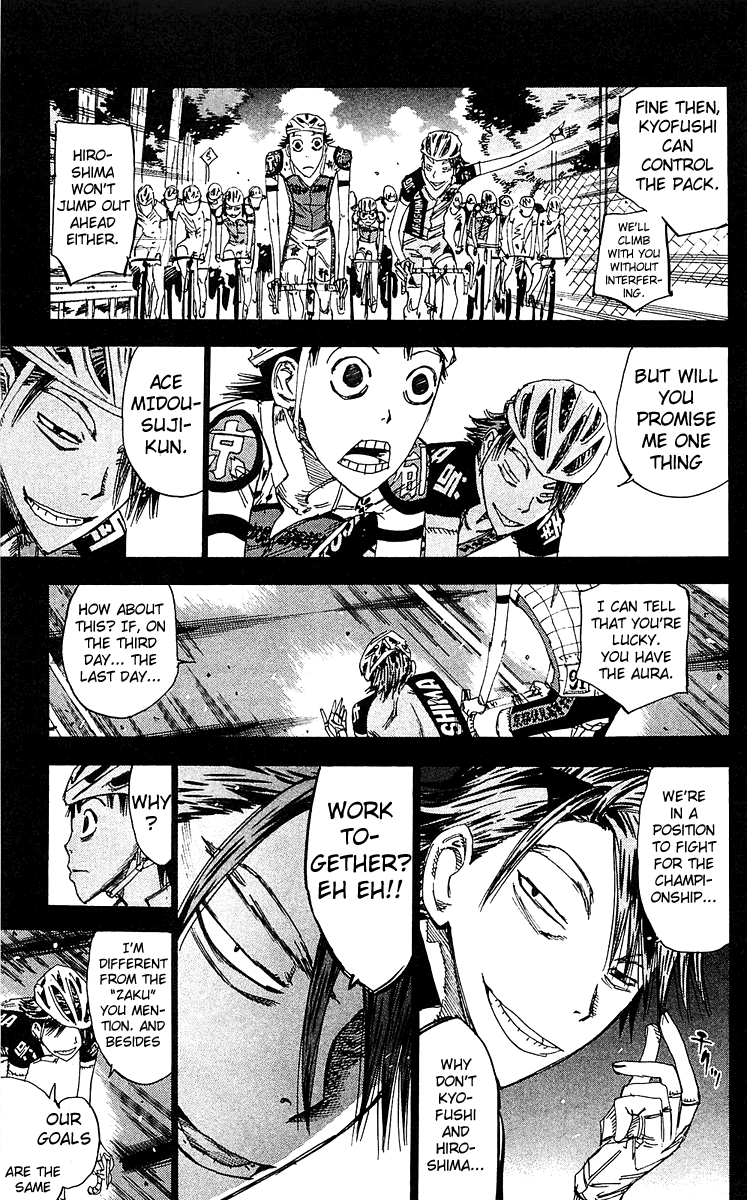 Yowamushi Pedal chapter 171 page 14