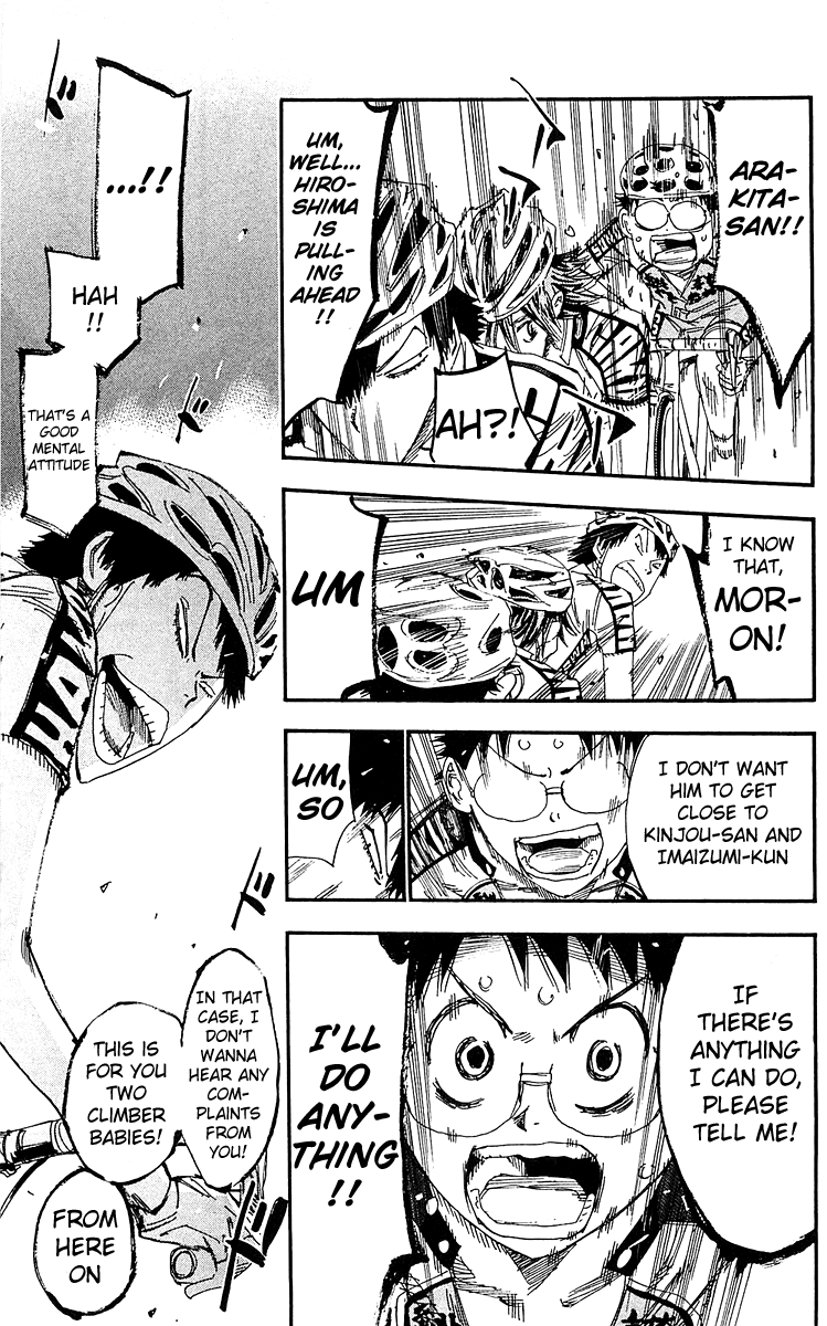 Yowamushi Pedal chapter 171 page 6