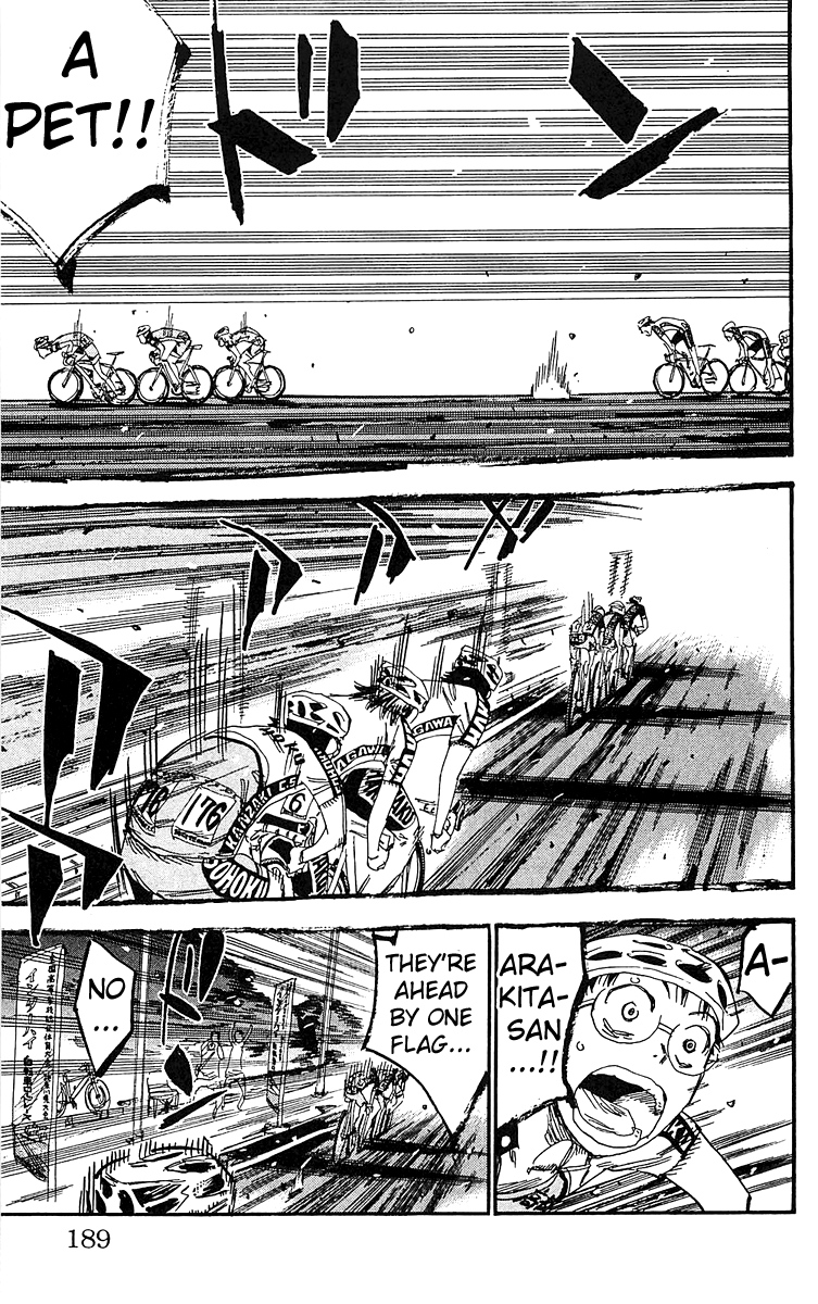 Yowamushi Pedal chapter 172 page 9