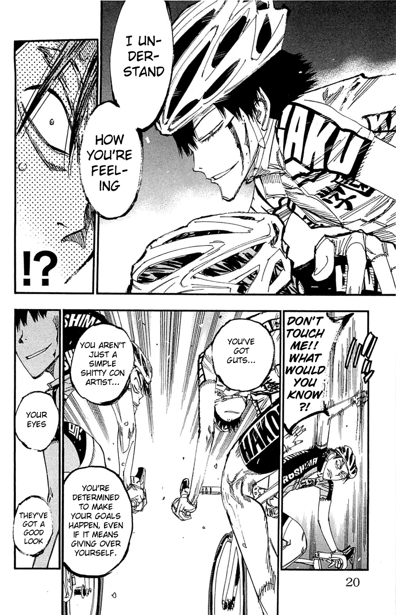 Yowamushi Pedal chapter 173 page 17