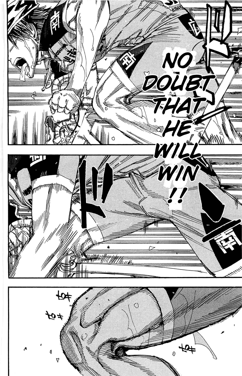 Yowamushi Pedal chapter 173 page 4