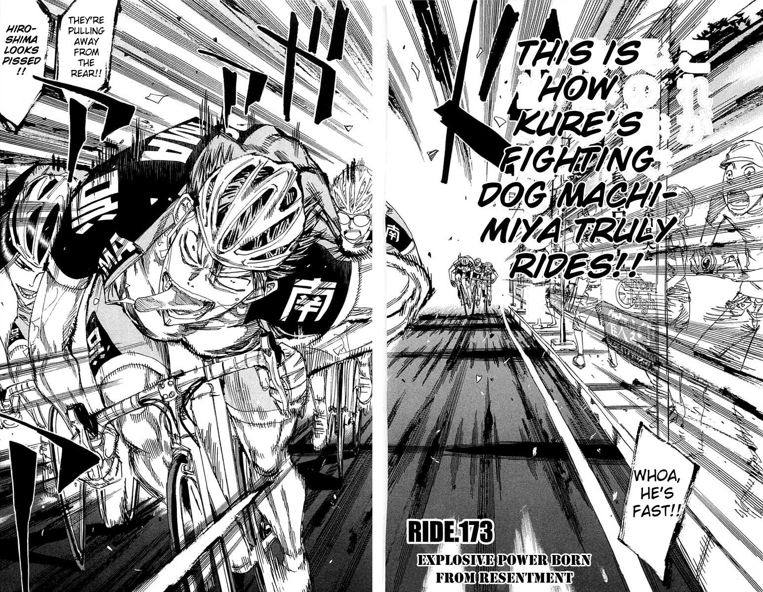 Yowamushi Pedal chapter 173 page 6