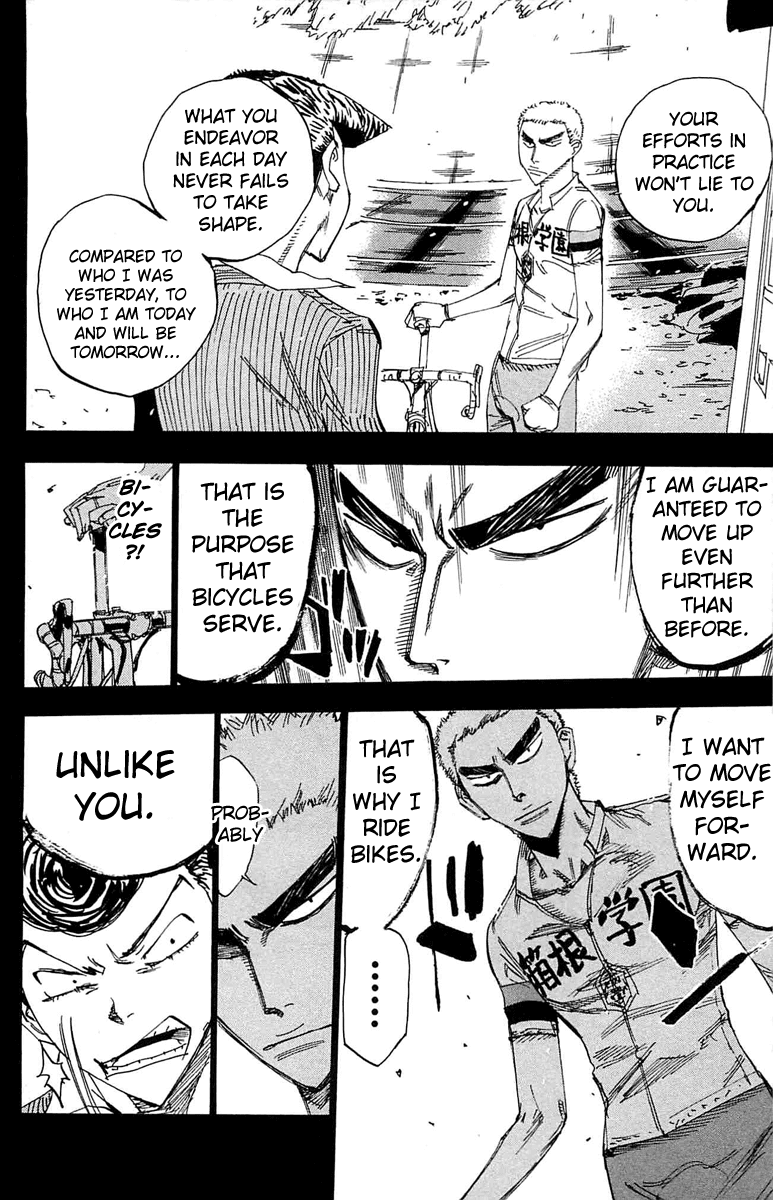 Yowamushi Pedal chapter 174 page 15