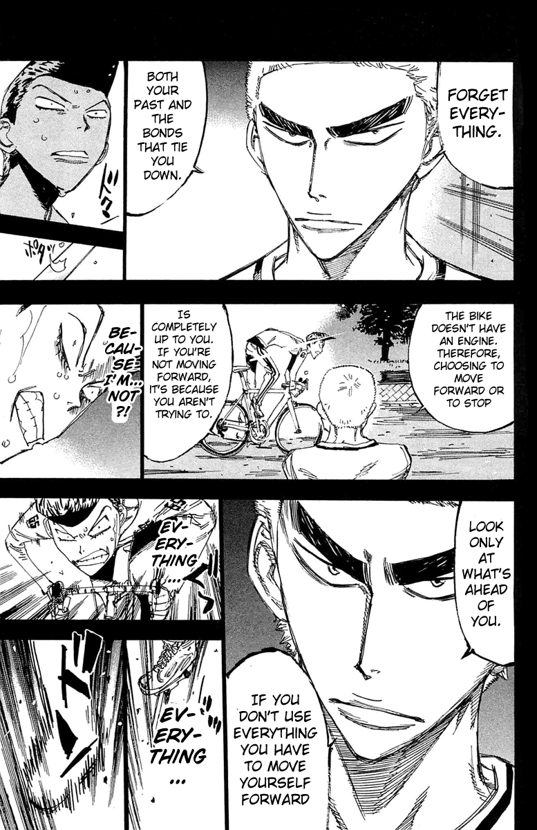 Yowamushi Pedal chapter 175 page 17