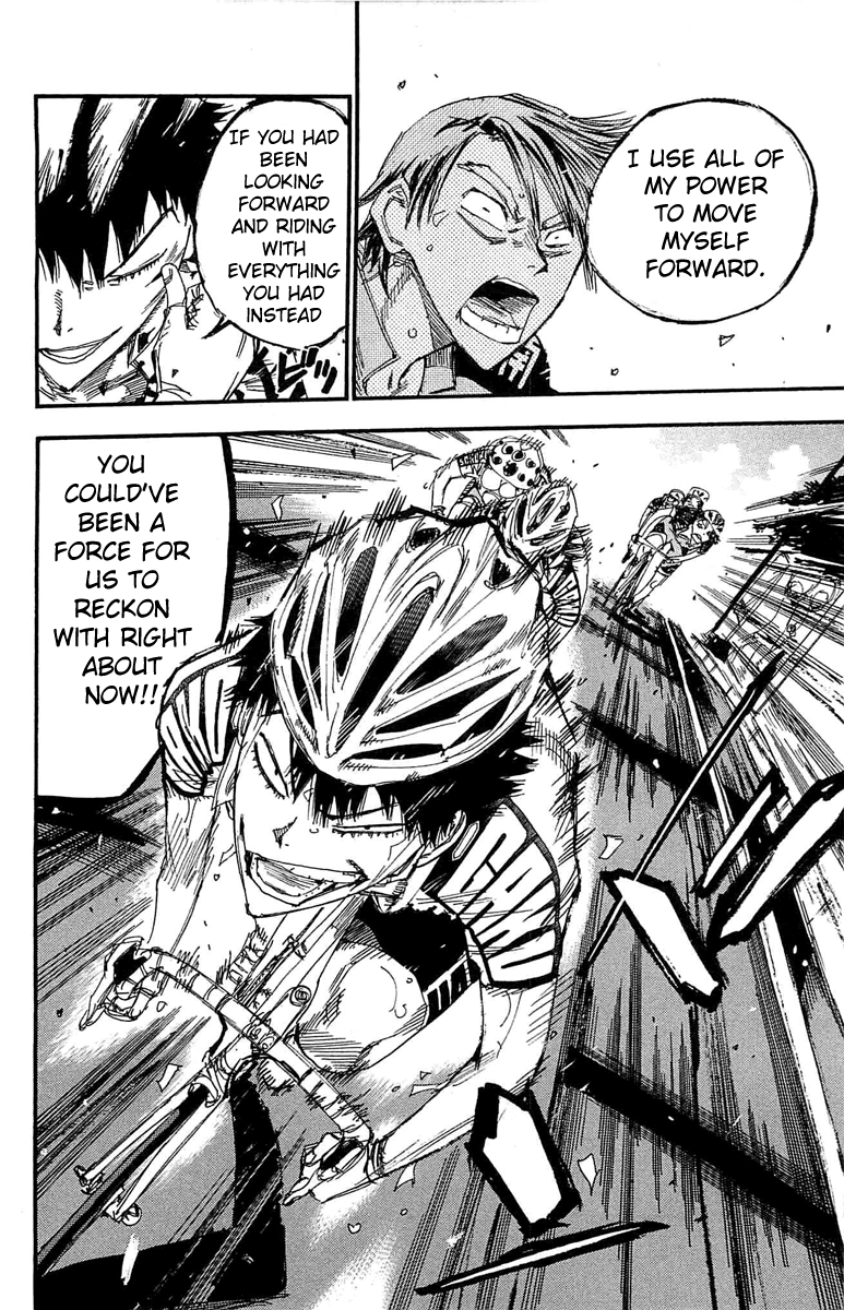 Yowamushi Pedal chapter 175 page 19