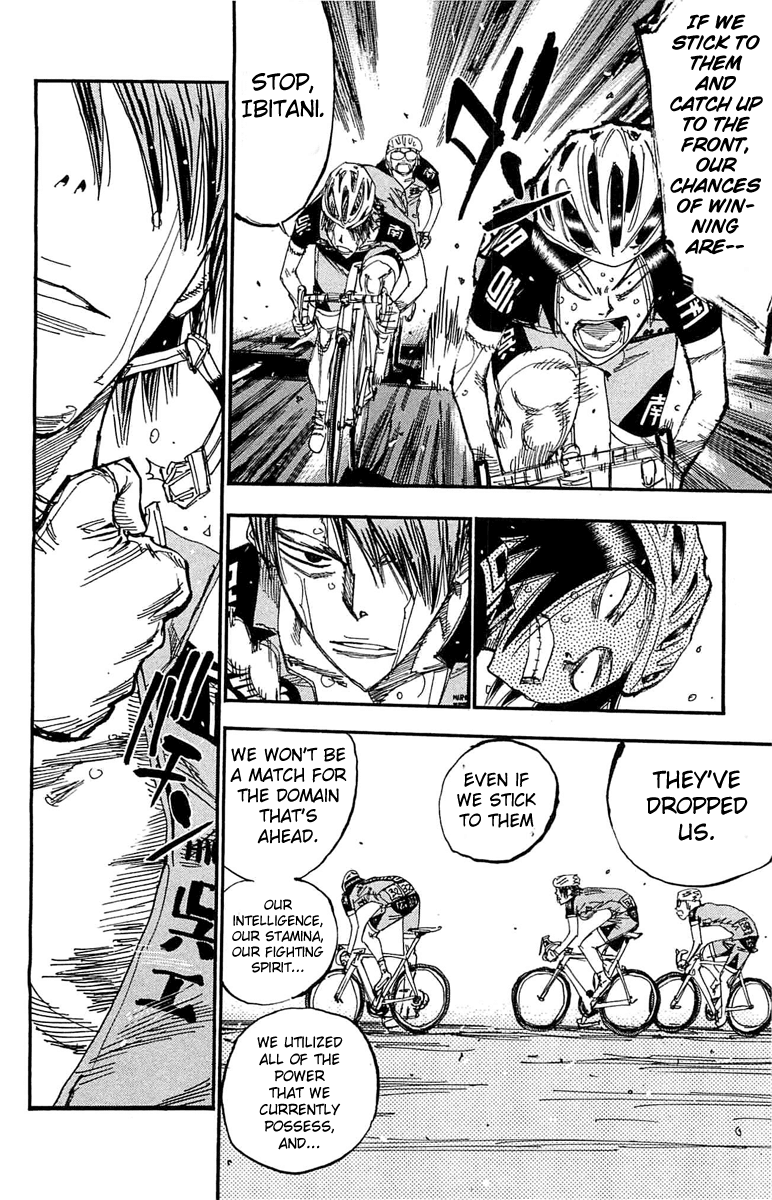 Yowamushi Pedal chapter 176 page 10