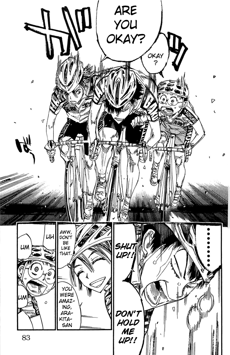 Yowamushi Pedal chapter 176 page 15