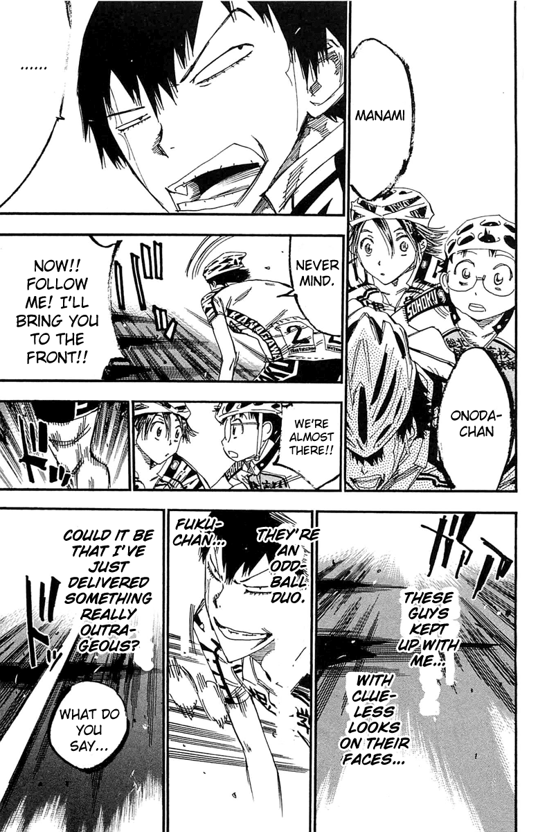 Yowamushi Pedal chapter 176 page 17