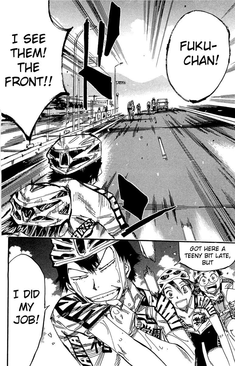 Yowamushi Pedal chapter 176 page 18