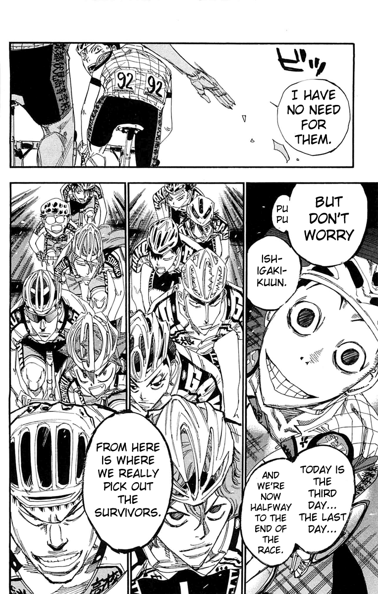 Yowamushi Pedal chapter 177 page 12