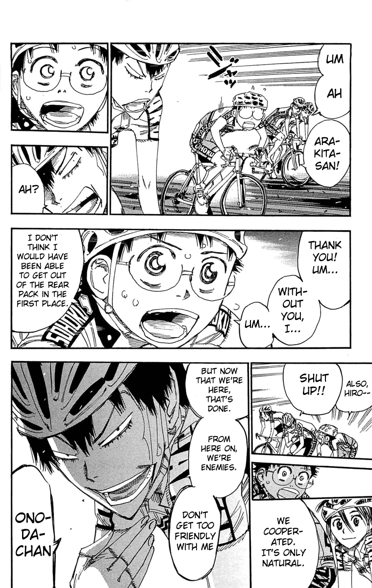 Yowamushi Pedal chapter 177 page 3