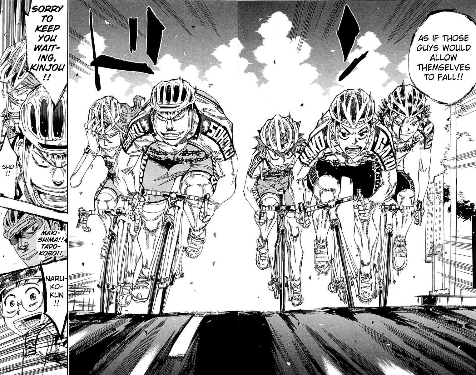 Yowamushi Pedal chapter 177 page 6