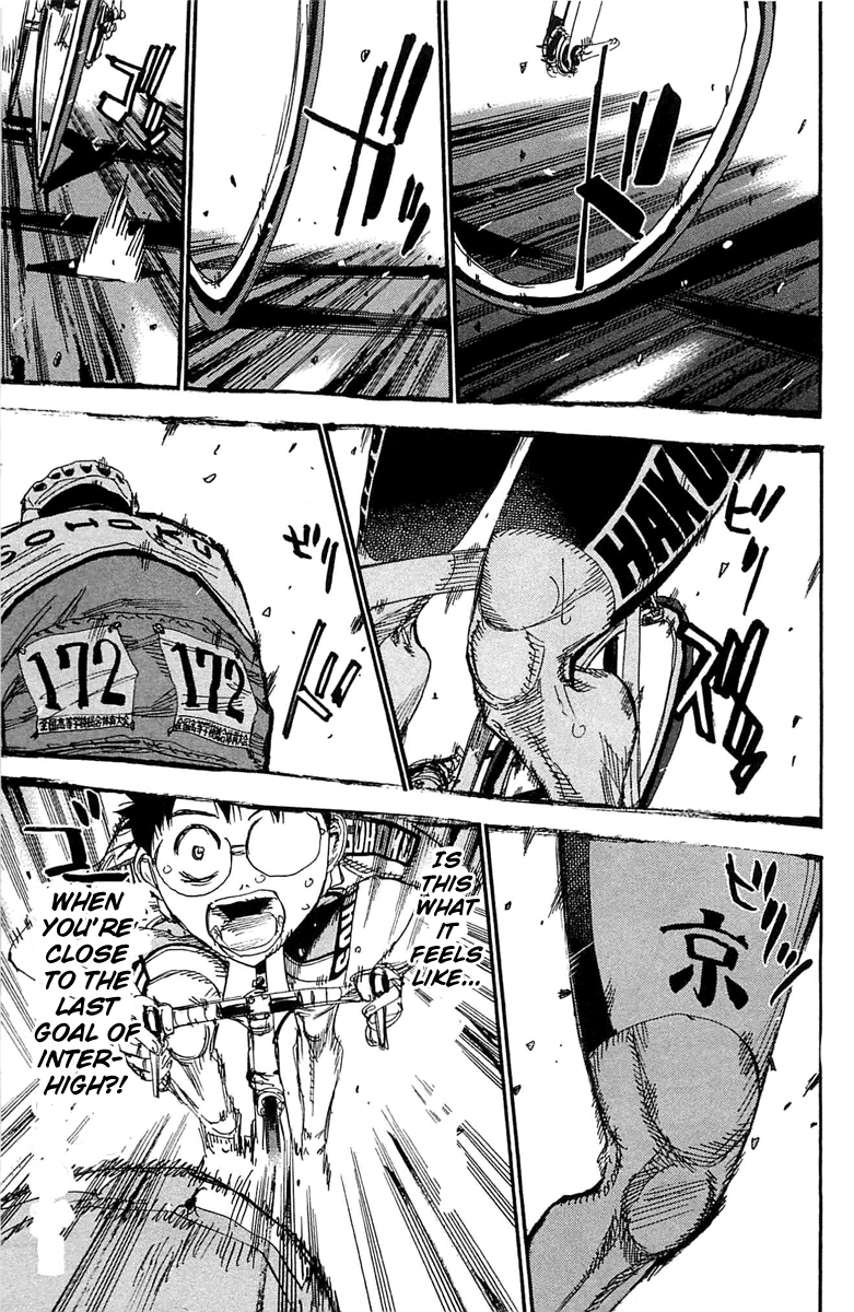 Yowamushi Pedal chapter 178 page 8