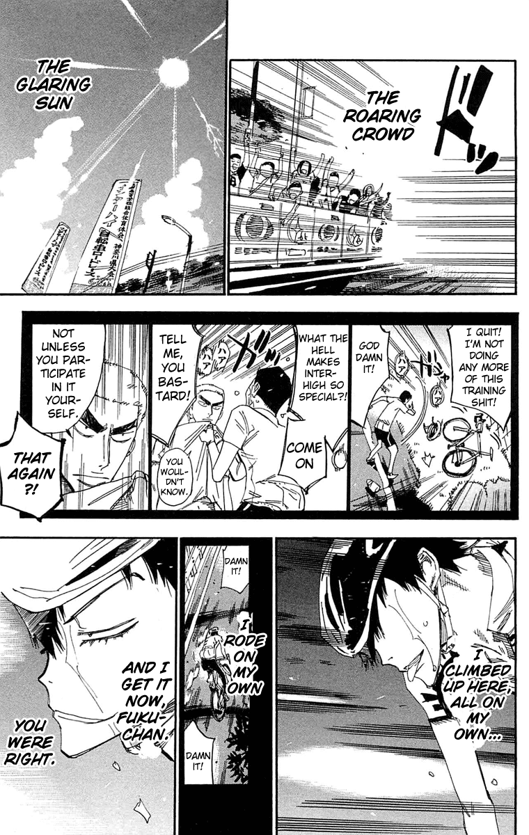 Yowamushi Pedal chapter 179 page 12