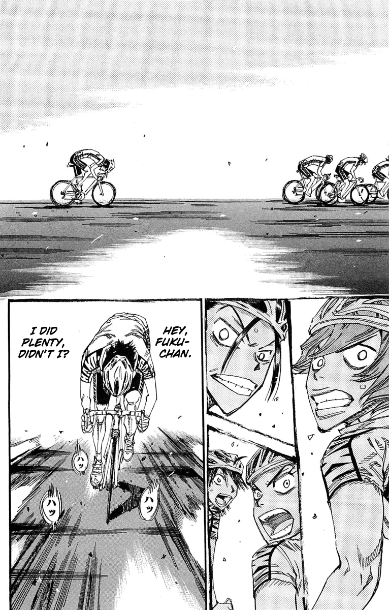 Yowamushi Pedal chapter 179 page 15