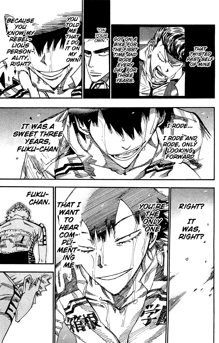 Yowamushi Pedal chapter 179 page 16