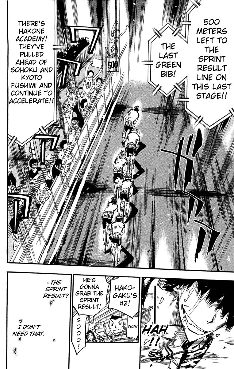 Yowamushi Pedal chapter 179 page 9