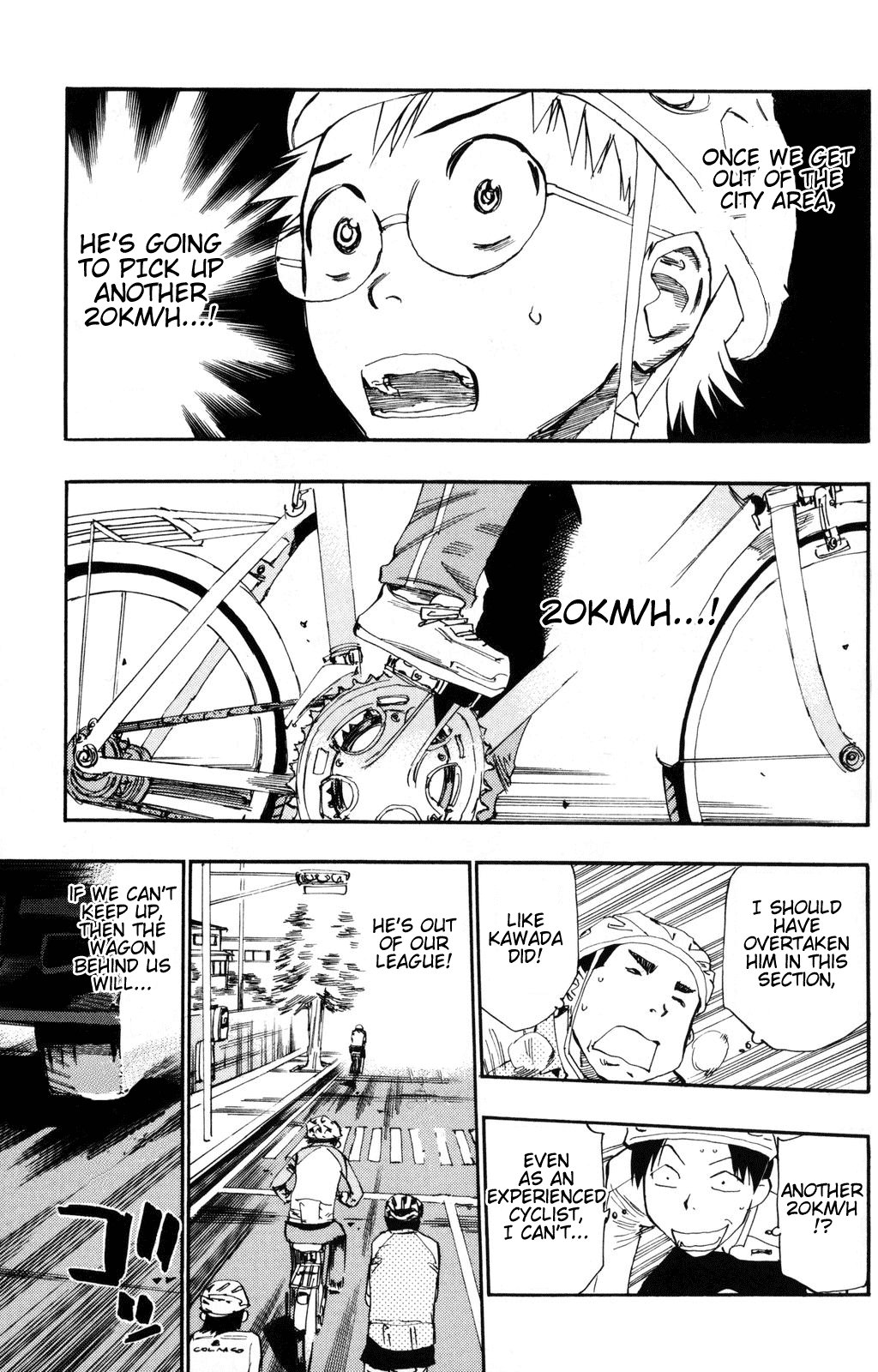 Yowamushi Pedal chapter 18 page 4