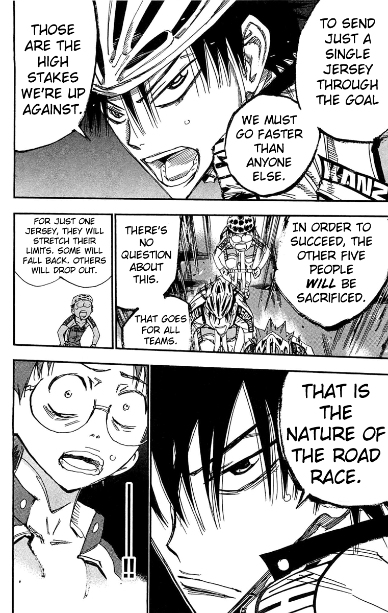 Yowamushi Pedal chapter 180 page 5