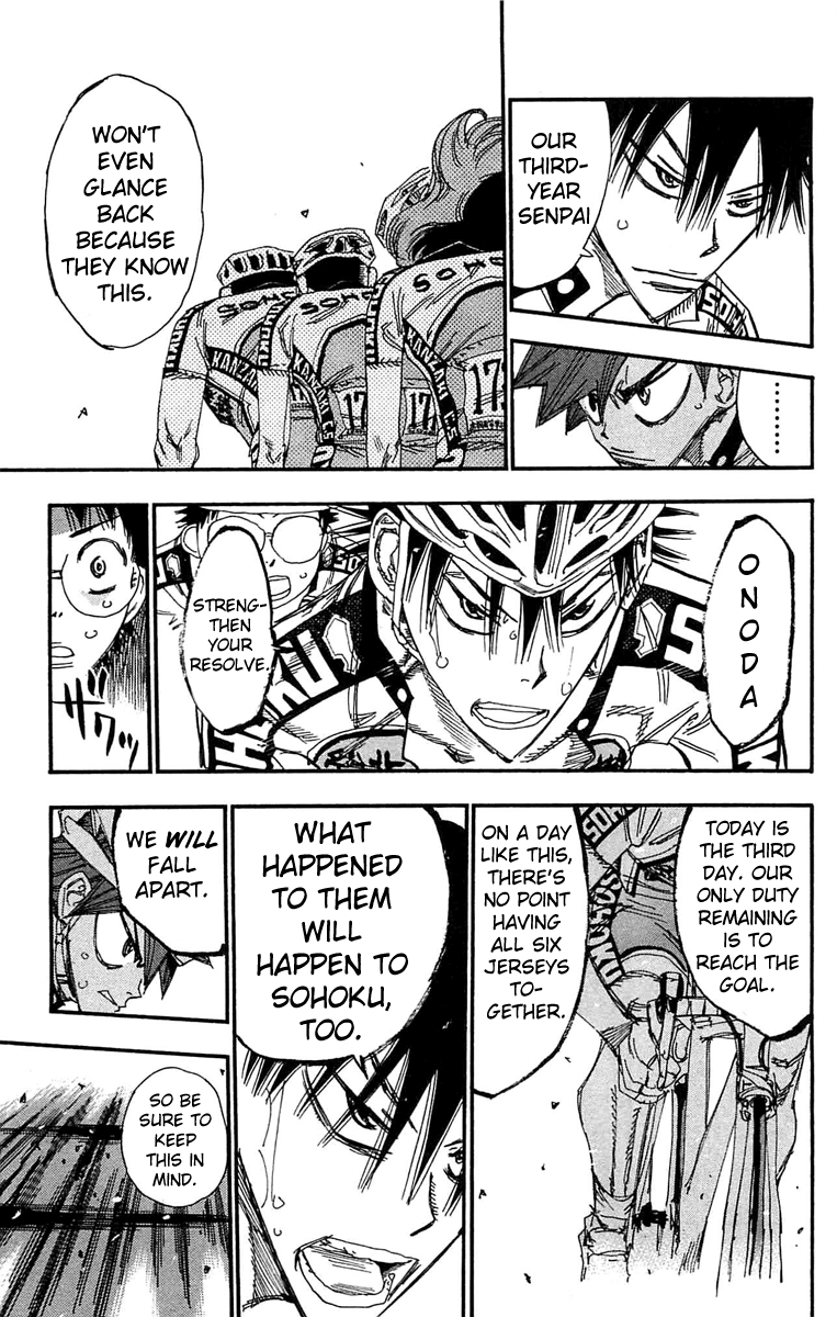 Yowamushi Pedal chapter 180 page 6