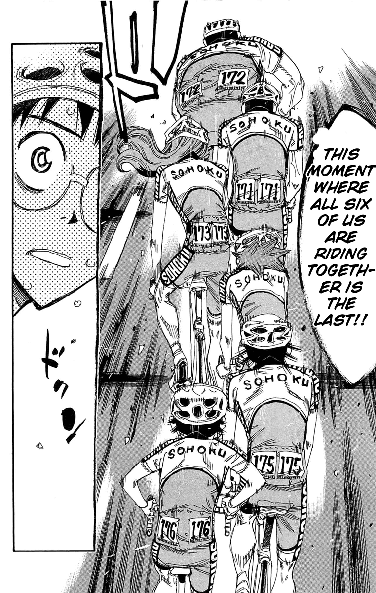 Yowamushi Pedal chapter 180 page 7