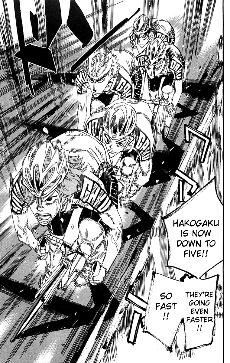 Yowamushi Pedal chapter 180 page 8