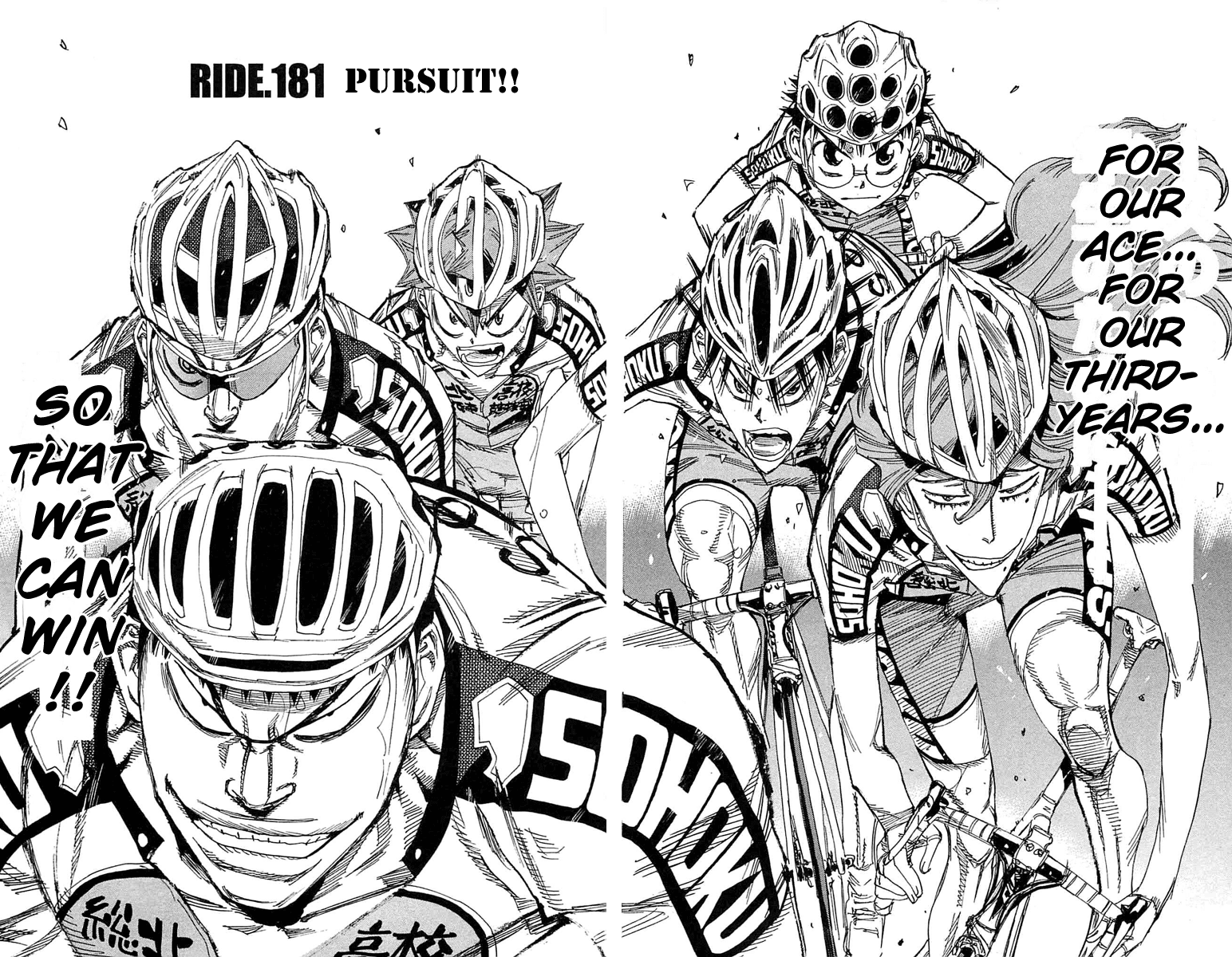 Yowamushi Pedal chapter 181 page 2