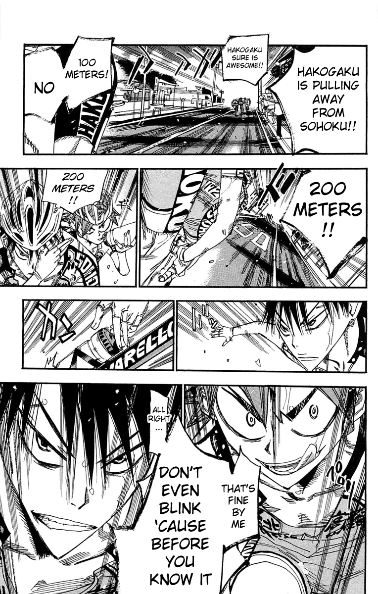 Yowamushi Pedal chapter 181 page 4