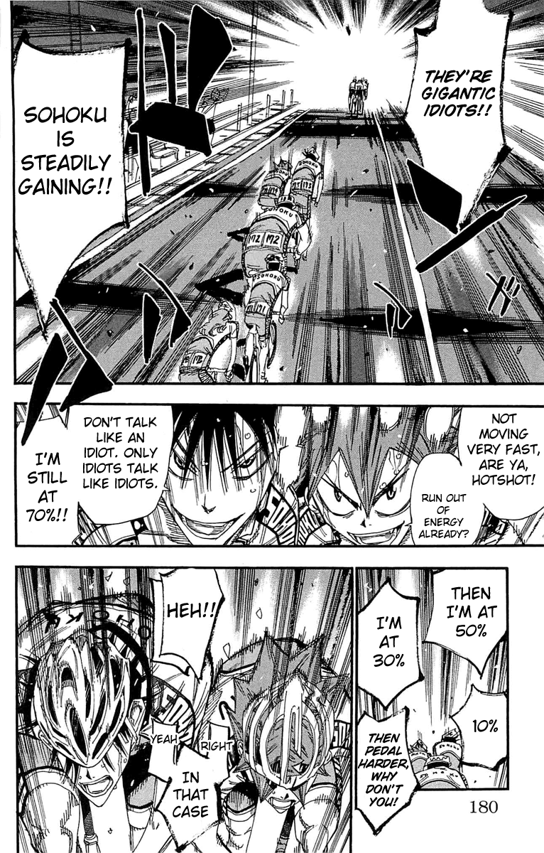 Yowamushi Pedal chapter 181 page 8