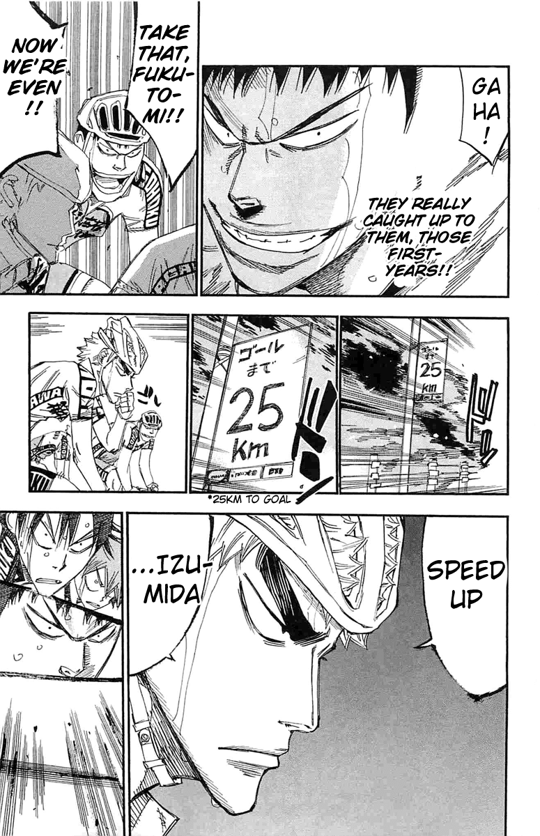 Yowamushi Pedal chapter 182 page 12