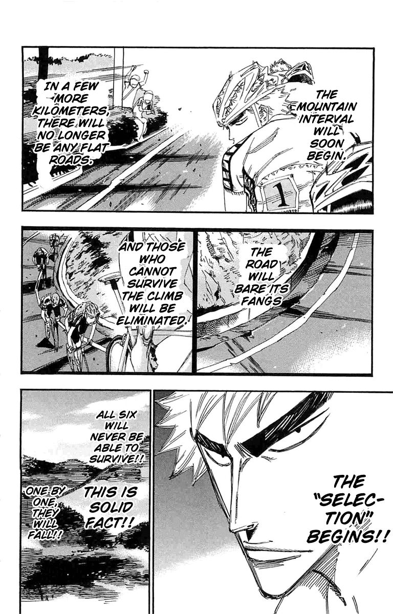 Yowamushi Pedal chapter 182 page 3