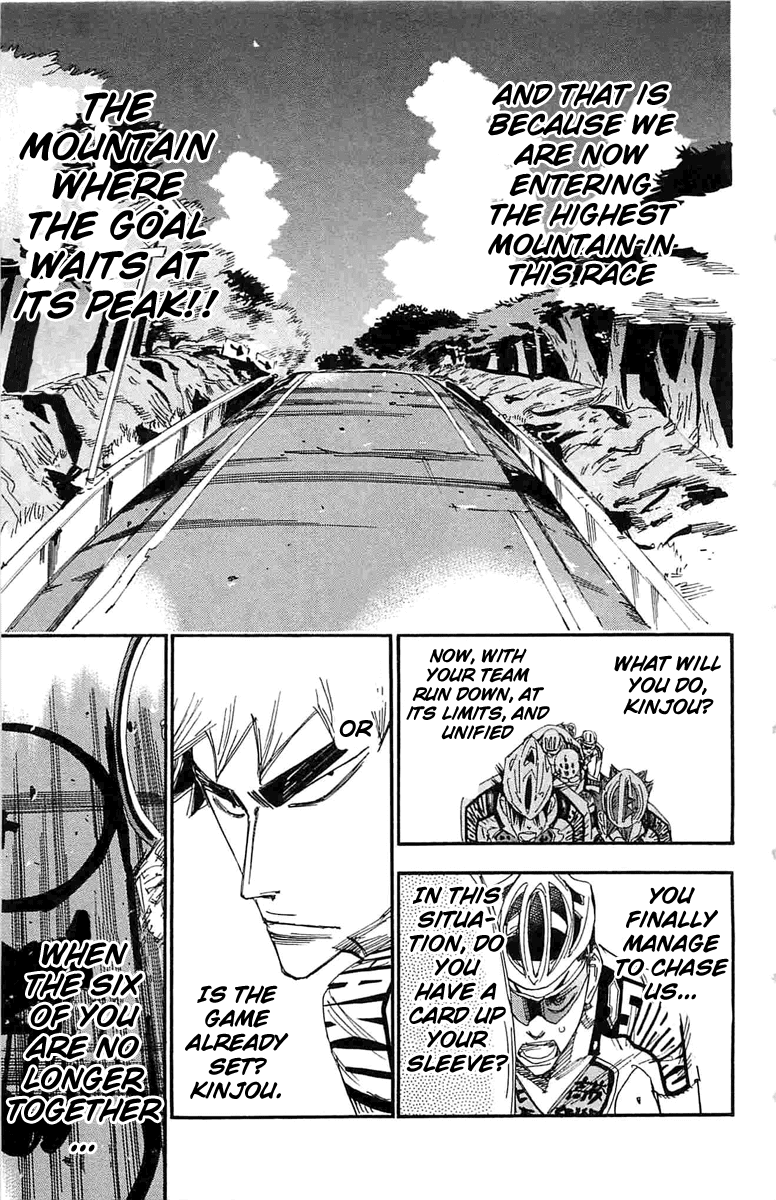 Yowamushi Pedal chapter 182 page 4