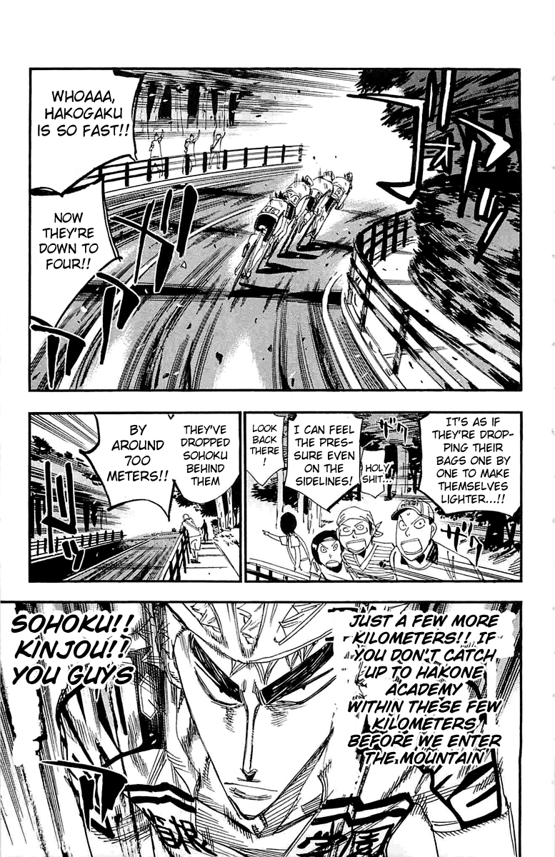 Yowamushi Pedal chapter 183 page 10