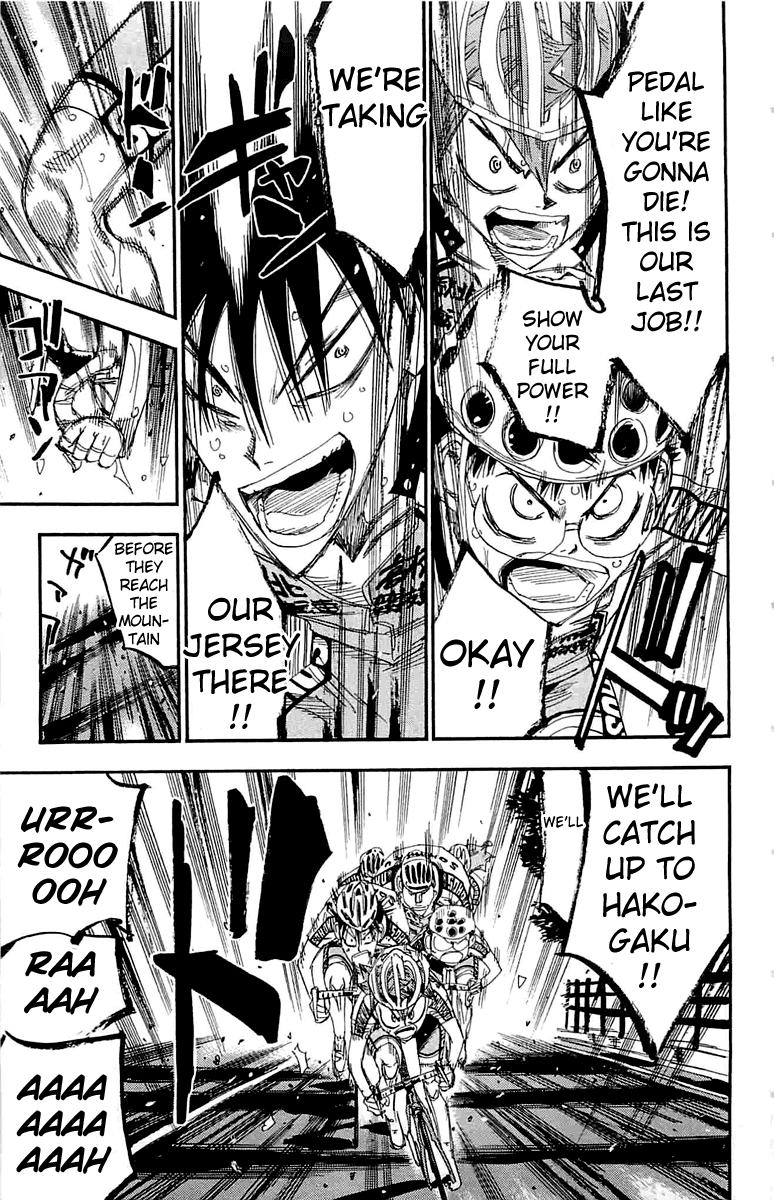 Yowamushi Pedal chapter 183 page 14