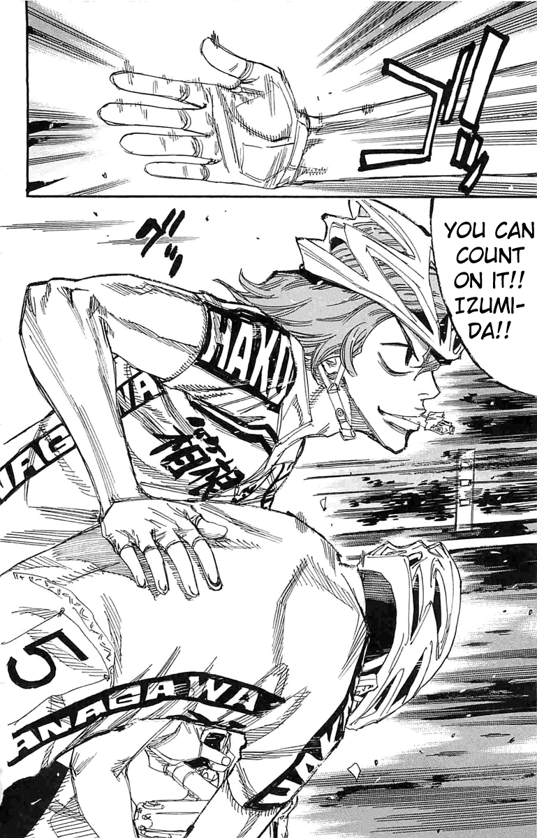 Yowamushi Pedal chapter 183 page 4