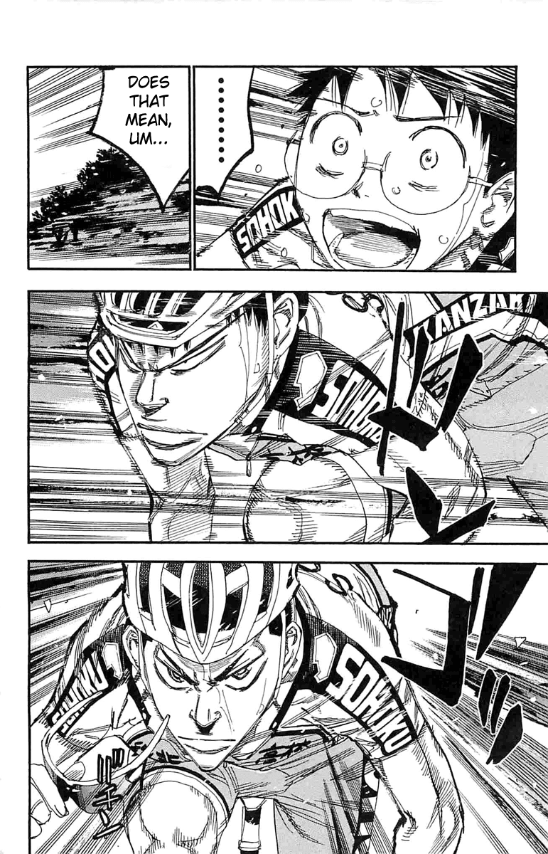 Yowamushi Pedal chapter 184 page 2