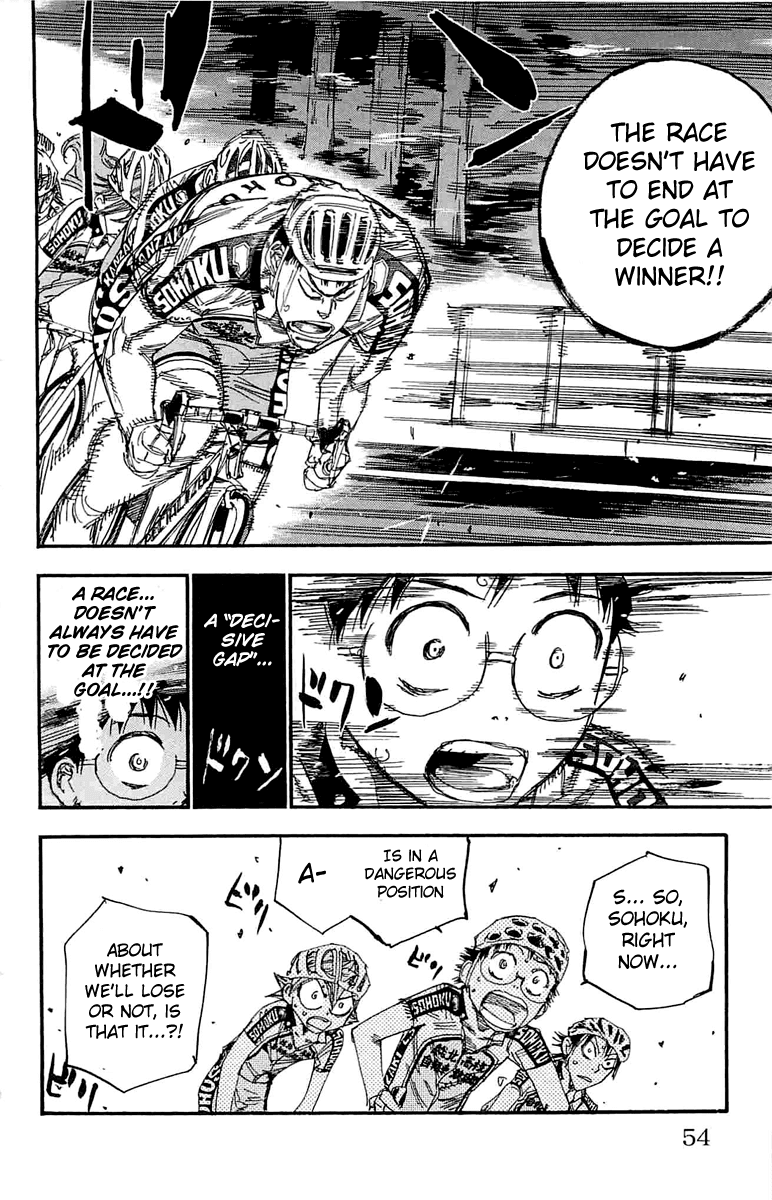 Yowamushi Pedal chapter 184 page 6